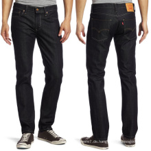 Design Herren Slim Fit Gerade Jeans Hose Baumwoll Jeans